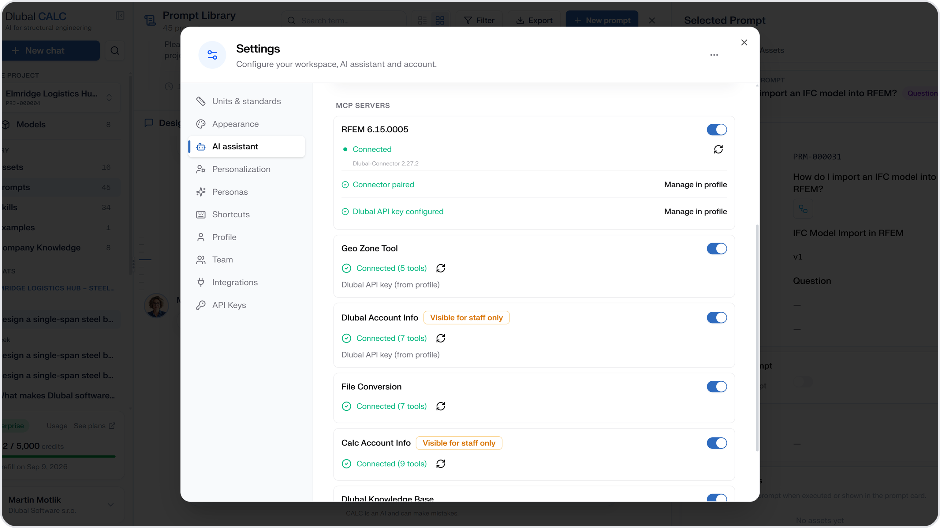 Dlubal连接器在Dlubal CALC | RFEM 6和Geo-Zone Tool连接器中